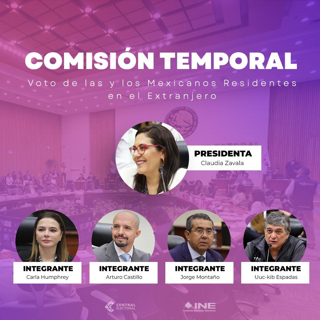 CZavalaP's tweet photo. 🔴 Estamos en vivo en la 1ra Sesión Extraordinaria de la Comisión Temporal del Voto de las y los Mexicanos Residentes en el Extranjero #VMRE, la cual tengo el honor de presidir durante el presente periodo.
📻 Transmisión en vivo: https://t.co/SflKle2ts7 https://t.co/IPZbRW2tmU