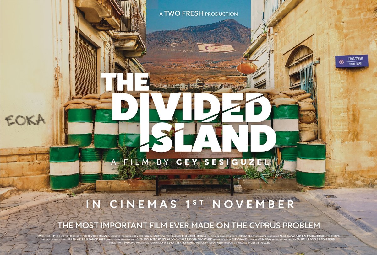 CineDump's tweet image. The Divided Island | New poster - In UK Cinemas from November 1st #twofresh
