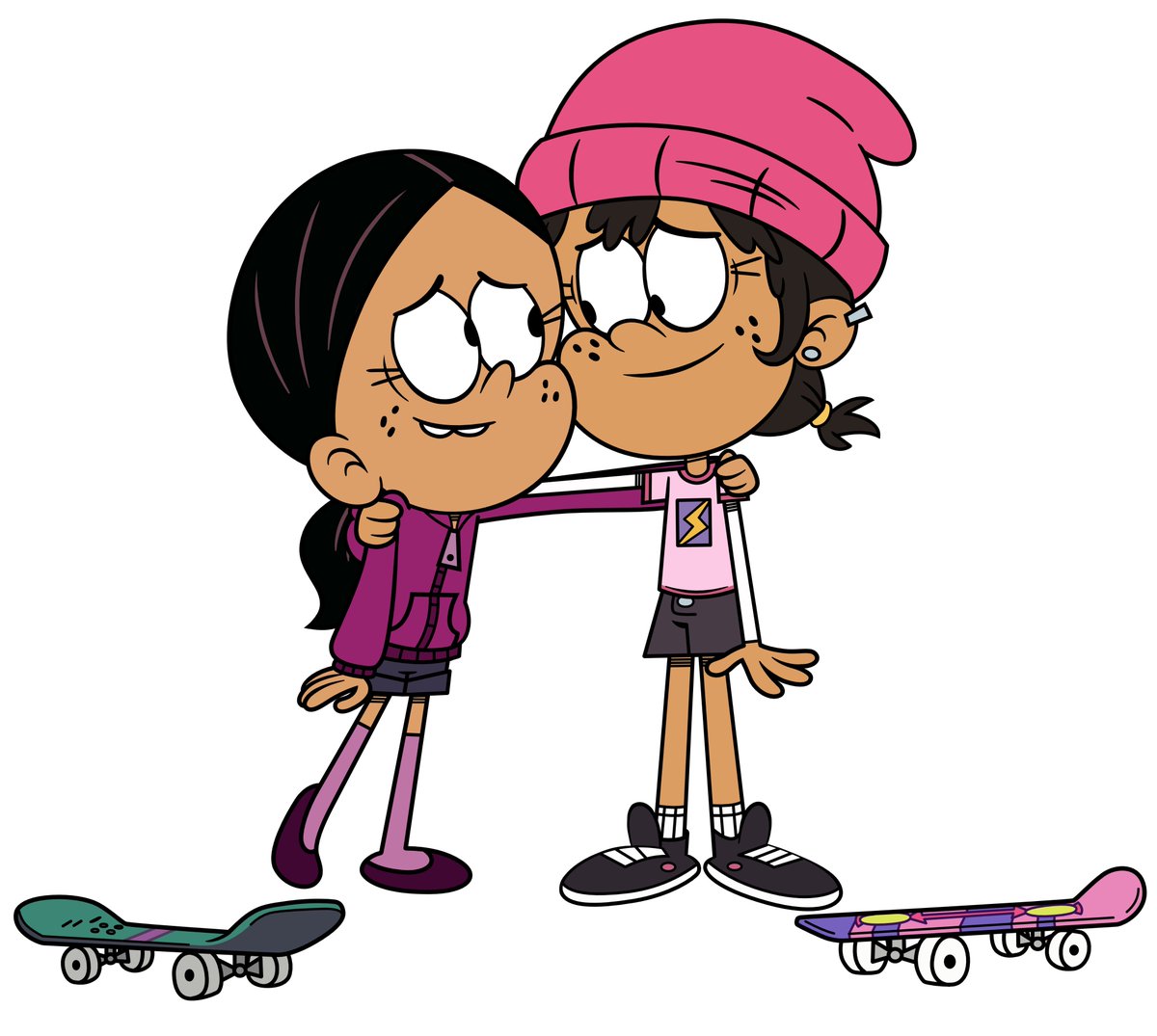 Ronnie Anne &amp; Nina: Cousins or Friends? 🤔

Thanks, <a href="/RealJVirginia/">Renders 'n Stuff (Commissions)</a> for another quick little commission, whether or not these two could be related I would love to see an episode with them together! 🥰

#TheLoudHouse #TheCasagrandes