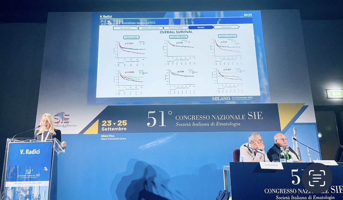 Emozionata di aver fatto la mia prima presentazione orale alla <a href="/SIE_Ematologia/">SIE_Ematologia</a> 🥰