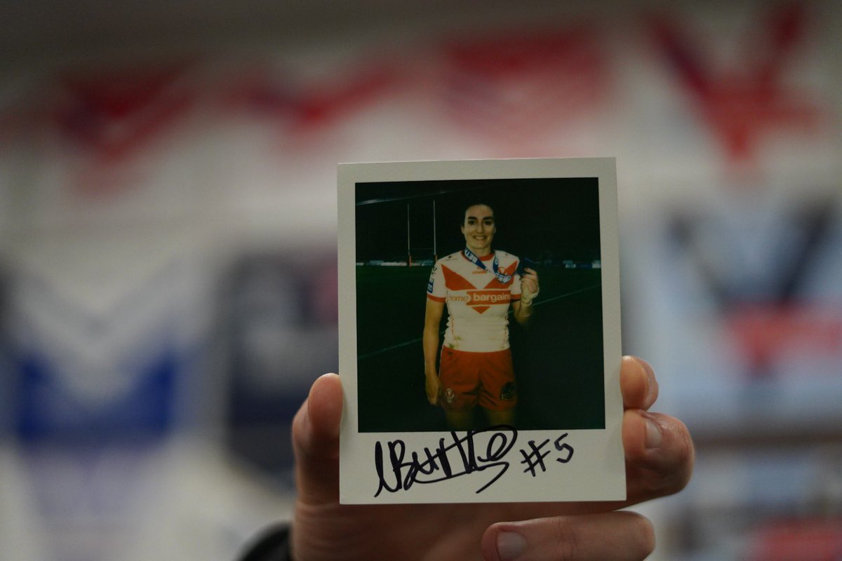 saints1890women's tweet photo. 📸 Win this signed @leahh_burke Polaroid, as she crossed the try-line twice to bring up 💯 career tries yesterday!

To enter: 
- Follow us
- Like &amp; share this post
- Tag a friend with a comment

Winner will be selected on Friday 27th September!

#COYS | #24PolaroidGiveaway https://t.co/kj7XJp2ga0