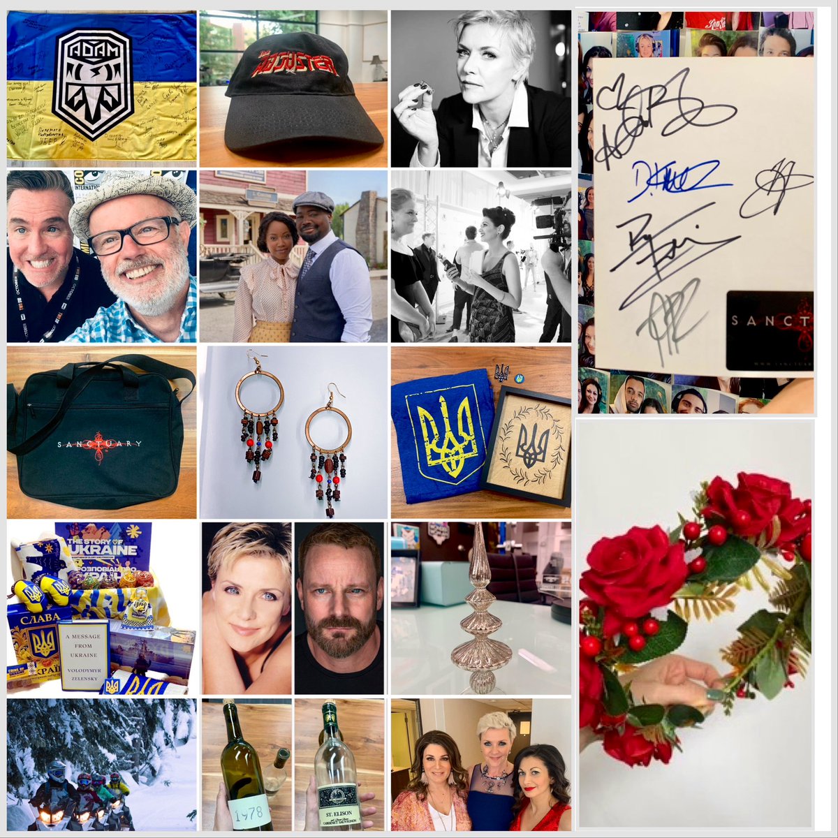 Start low; bid high; bid often! #YVRScreenSceneForUkraine: The Autumn Edition auction closes at 6:00 PM Vancouver time on 9/27. Every penny benefits Ukrainian humanitarian relief. #Stargate #WCTH #Hearties #Sanctuary can.givergy.com/HelpUkrainianK…