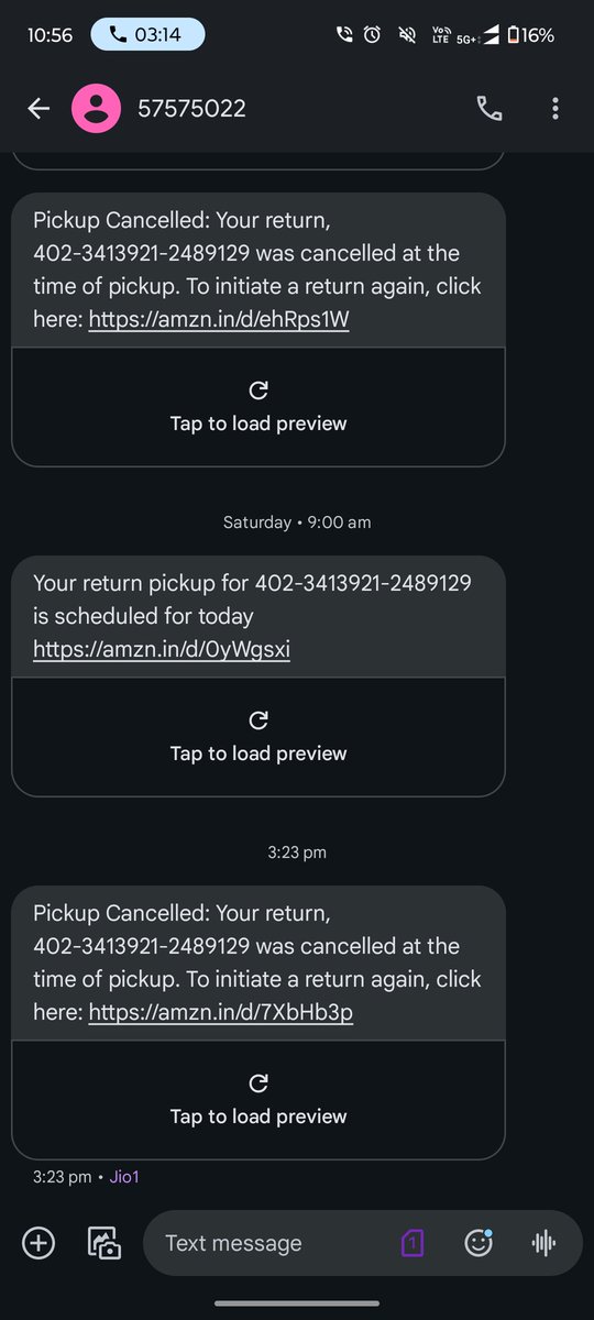 sonamray4's tweet photo. @amazonIN @AmazonHelp @amazon I have received defective earbuds but Amazon not pickup and replace my product,I have 8 time complaint regards this and 5 times pickup initiated but they are do pickup earbuds. I don't get refund, Amazon customer care fooling me. https://t.co/lYakyP6nQg