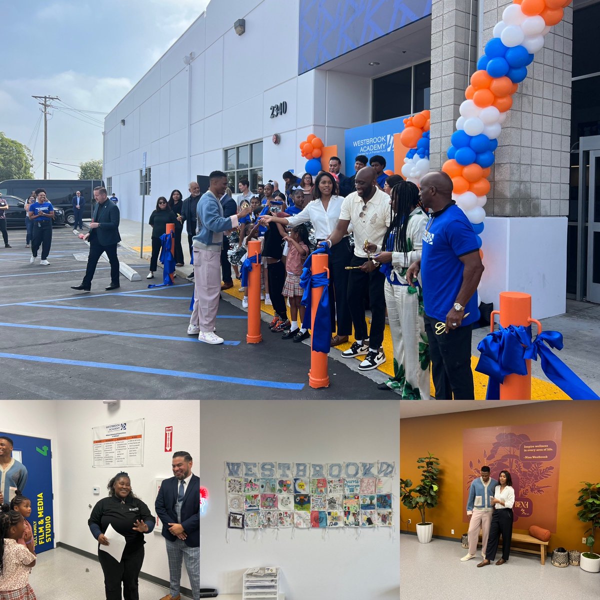 Major props to ⁦<a href="/russwest44/">Russell Westbrook</a>⁩ for launching the Westbrook Academy in collaboration with ⁦<a href="/LAPromiseFund/">LAPromiseFund</a>⁩ today—focussing on the arts, technology and more for middle and high school students with two mental health support centers.👍🏾👍🏾 #whynot?