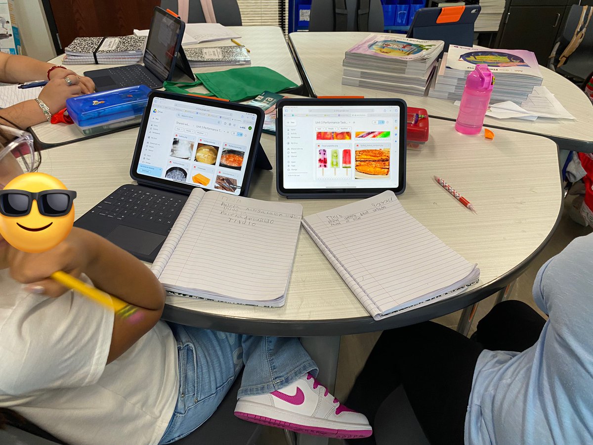 LISDScience's tweet image. @MillStreetES 3rd grade beginning their science performance task on how adding or removing heat changes states of matter in food. Criterion based checklist are used to ensure students know what is expected so they can demonstrate their learning of each part of the TEKS.
