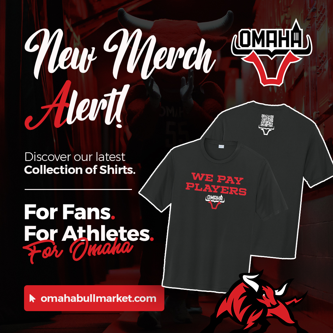 OmahaBullMarket's tweet photo. 🛍️ New Merch Alert!
Check out our latest Mavericks gear and show your support! From jerseys to hats, we have it all.
🔗 Shop now: https://t.co/CXXtVR25ow
📸 Share your photos wearing our merch with @omahabullmarket
#OmahaBullMarket #NIL #Merchandise #OmahaMavericks #ShopNo https://t.co/n3LJiOWUza