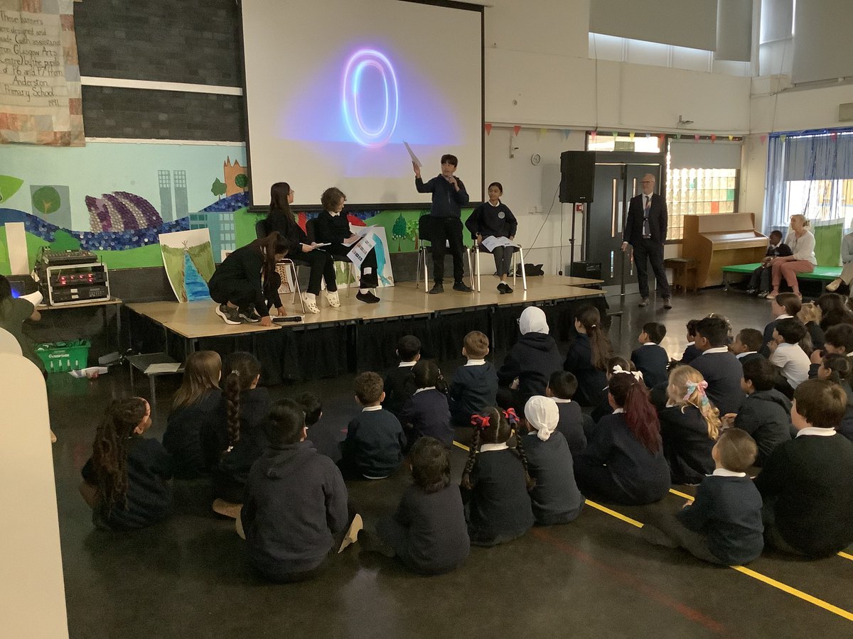 GwLiLi17's tweet photo. So proud of my P7s @AnderstonPS volunteering to help launch Maths Week with @mathsweekscot Delivering our plans for the week; live performances, online maths games created by one of our parents of the school, as well as maths scavenger hunts #MathsWeekScotland #ancientmaths https://t.co/npcUR5tbSE