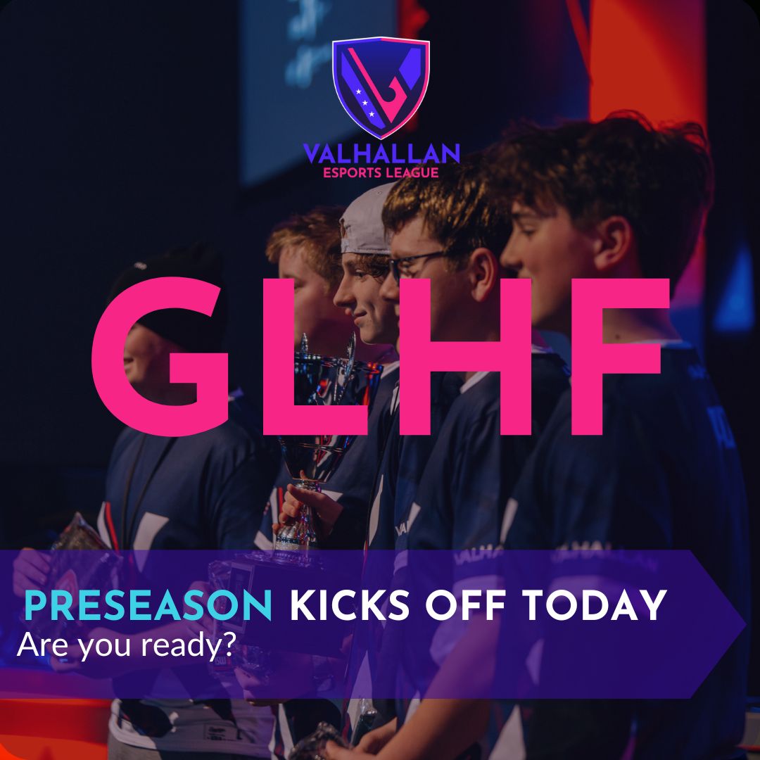 🎮 The Valhallan Esports preseason starts TODAY!
Our teams are ready to level up in Valorant, Apex Legends, Rocket League, and featuring Fortnite,. ⚔️ 

Let’s get this season started with skill-building, teamwork, and epic gameplay! 💥

#VHEL #Valhallan #Esports