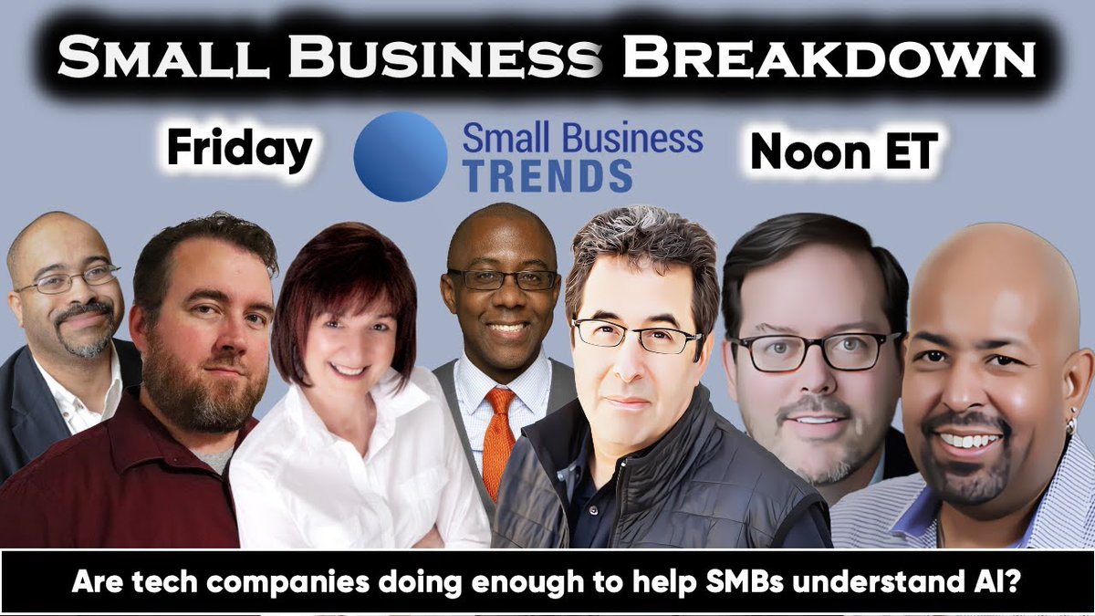 In the News: Should Big Tech Be Doing More to Educate Small Business on Using AI? dlvr.it/TDbFlX