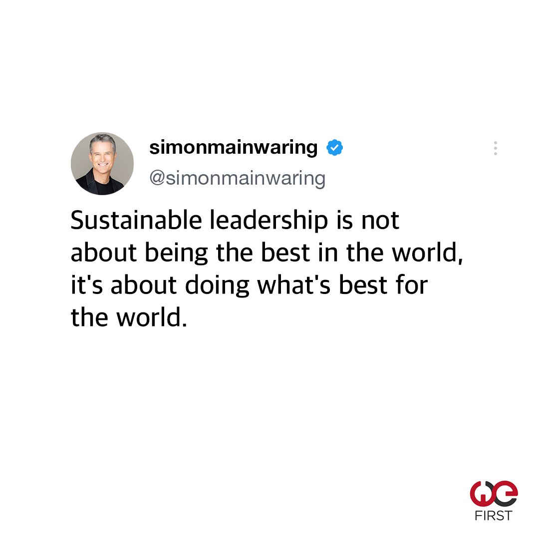 simonmainwaring's tweet photo. Together, we build brand movements that regenerate our communities, society, and planet. Discover more actionable strategies to scale business growth and impact in my book #LeadWithWe.
https://t.co/A1q13NiFda https://t.co/FUyFgQjjhP