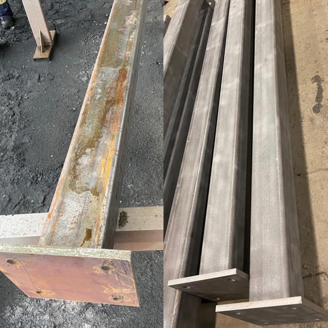 BaselineFab's tweet image. Transform your #metalprojects with the power of sandblasting! Looking to refresh your metal surfaces? Our metal #sandblasting services are here to help!  Click the link below to learn more about how we can elevate your metal projects!
Learn more: shorter.me/JUbsv