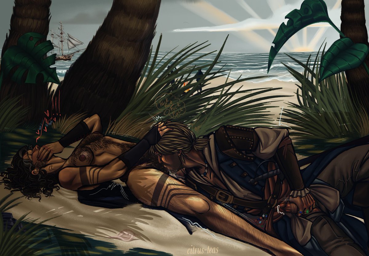 citrus_teas's tweet photo. Well. Assassin's creed au has me in a vice grip. So enjoy this https://t.co/FadOPPplMm