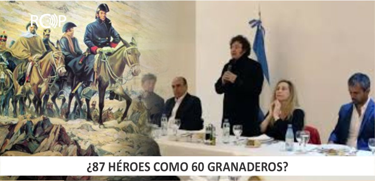 Les compartimos la nota de <a href="/carlosfara/">CARLOS FARA</a> miembro de la red. 
#comunicacion #estrategia #compol #congreso 
Nota completa en: redcomprofesionales.org/87-heroes-como…