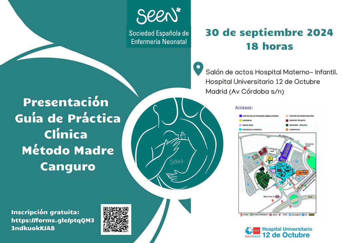 martaelr's tweet photo. El grupo de trabajo de #enfermeras de la @SEEN_Neonatal liderado por @laura_collados, presenta el próximo lunes,3⃣0⃣de septiembre, la #GPC en #MMC.
#EnfermeraNeonatal #CCDyF #KMC https://t.co/NHh1Gpi3dD