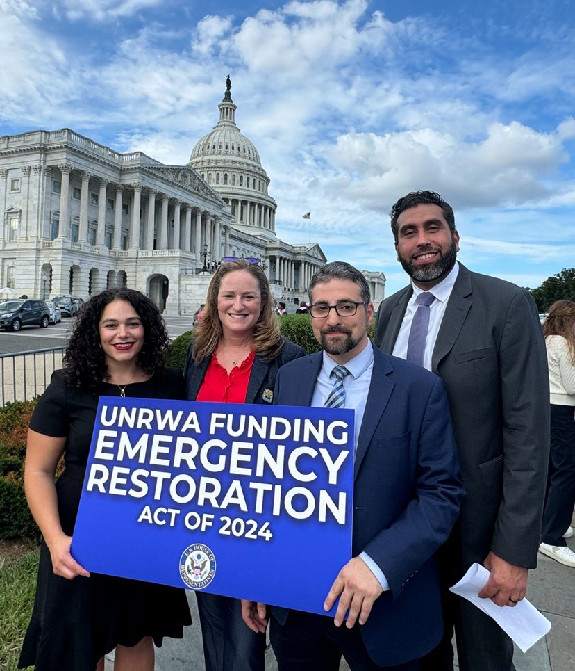 We are 1 of more than 100 U.S. organizations calling for restoration of U.S. funding for the UN Relief and Works Agency which provides humanitarian assistance to Palestinians. #fundUNRWA