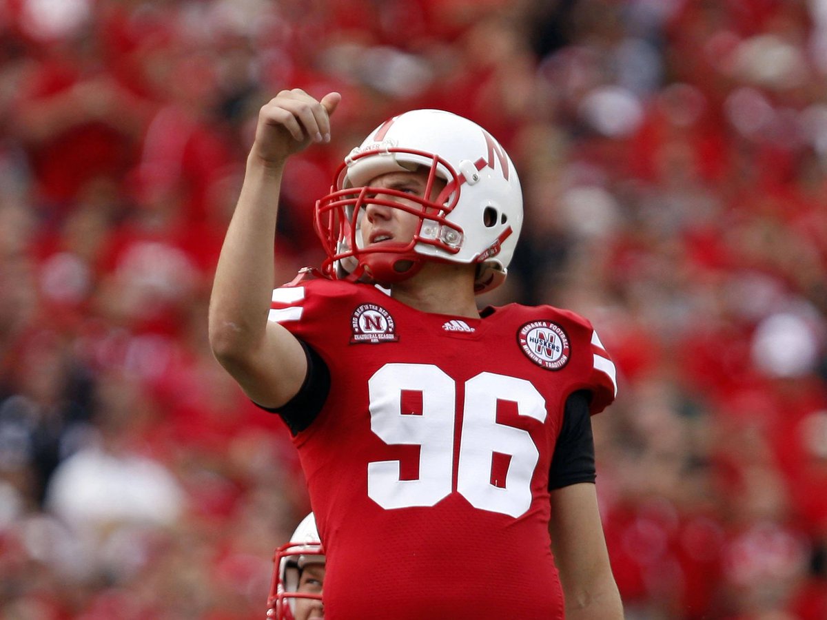 blvckshirts's tweet photo. BIG NEWS: #Huskers have hired former Nebraska specialist Brett Maher to coach the kickers.

During his college career, he was 102/103 on PATs, 39/50 on FGs, and averaged over 43 yards per punt. https://t.co/UWxatb9vKh
