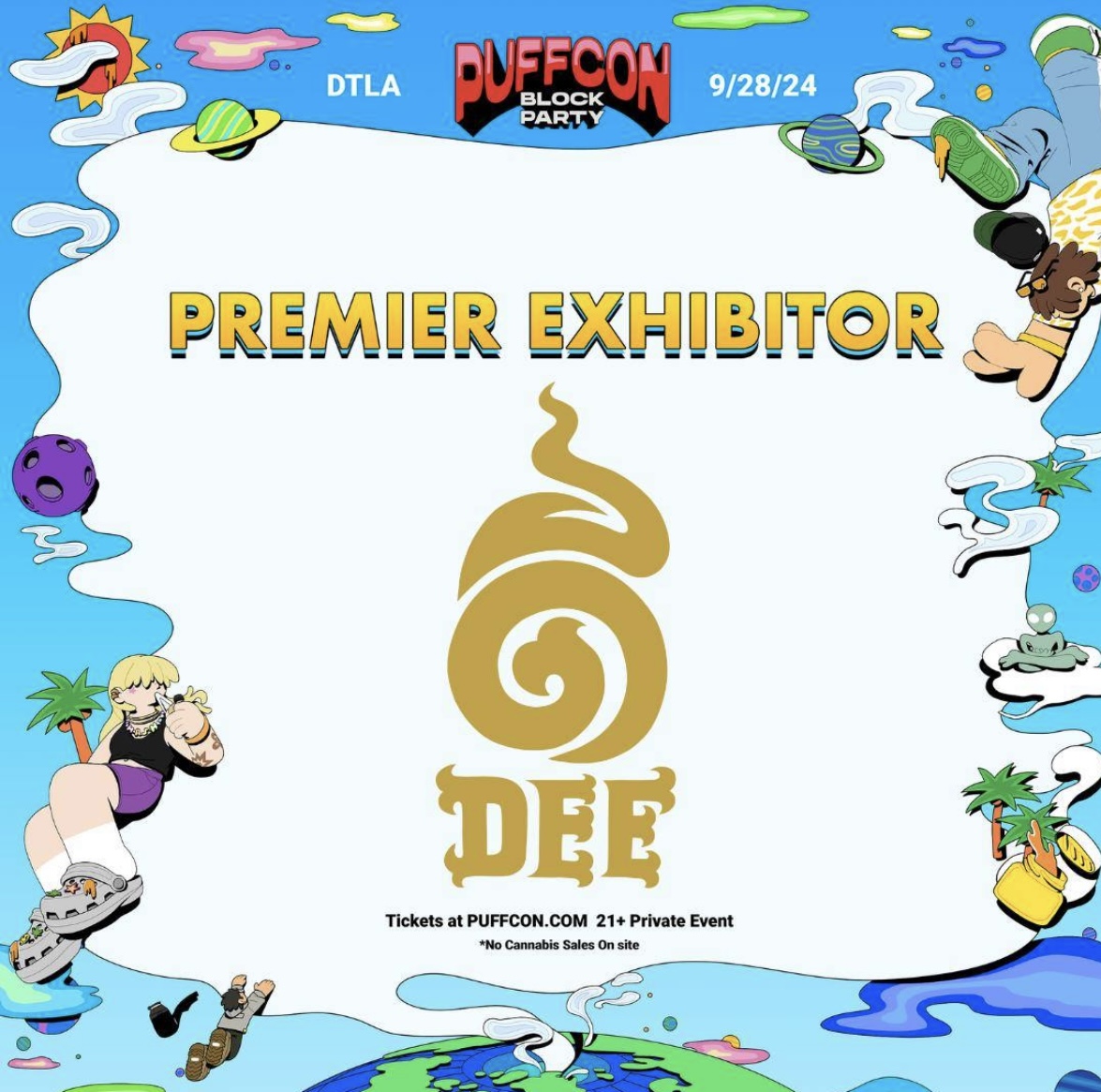 DeeThaiOfficial's tweet image. LA, we're coming for you! 🎉Catch Dee Thai at PuffCon in Booth #2 this Saturday for exclusive goodies and branded coconuts. Don't forget to use code 'DEETHAI20' on a special discount on tickets. Let's vibe, LA! 🔥 #PuffCon2024 #DeeThai #LAevents