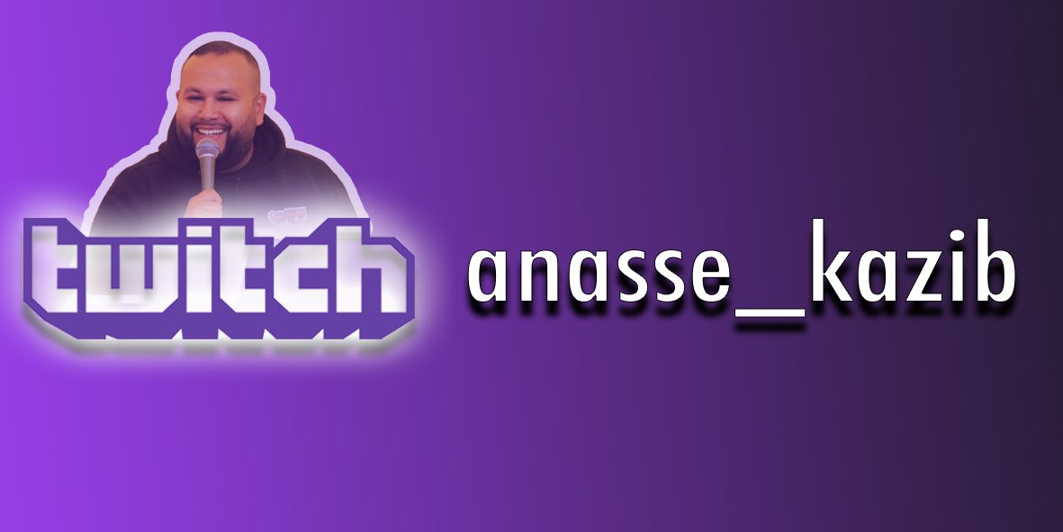 AnasseKazib's tweet photo. 🔴 Trop trop hâte de vous retrouver cette semaine pour le lancement de ma chaine Twitch 🔥✊🏼🇵🇸 

Des reacts chaque semaine sur l’actualité, venez follow https://t.co/9MpUnWCVyD https://t.co/RXUGDvAlwM