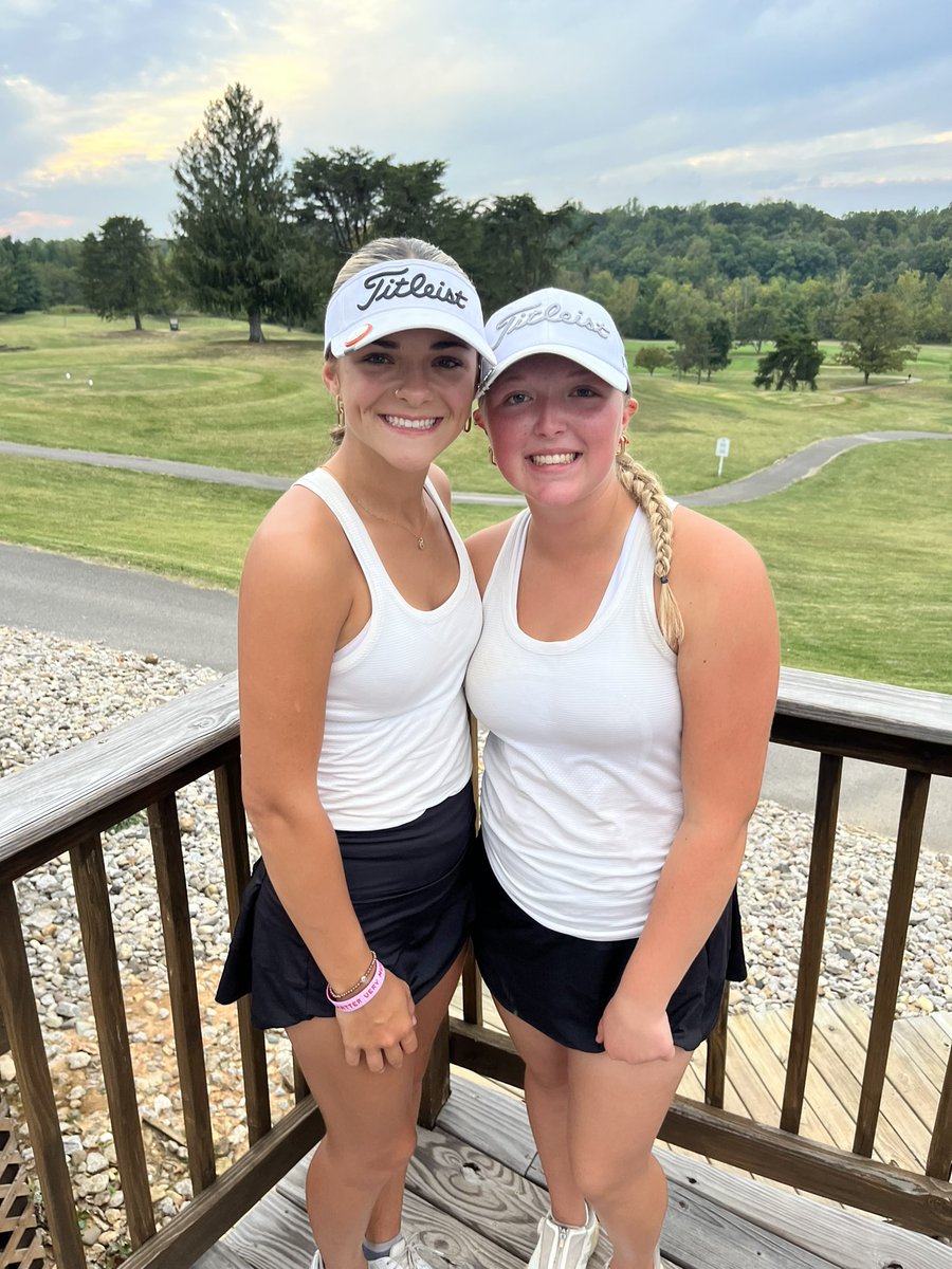 Regional update! 🎉 After an unexpected withdrawal from the 3rd place sectional finisher, BOTH Lady Braves will now be representing Borden High School at the IHSAA Girls Golf Regionals in Franklin, Indiana this weekend! Let’s go, Braves! 🏆#GoBraves #RegionalsBound