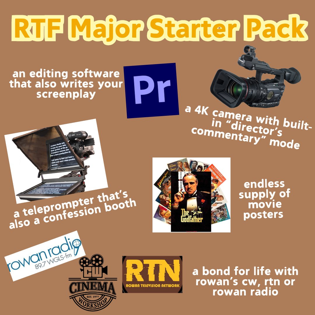 The Profs that get it, get it. The Profs that don't, don't. 💛 🤎 🦉 #RowanCCCA #RowanPROUD #RowanUniversity