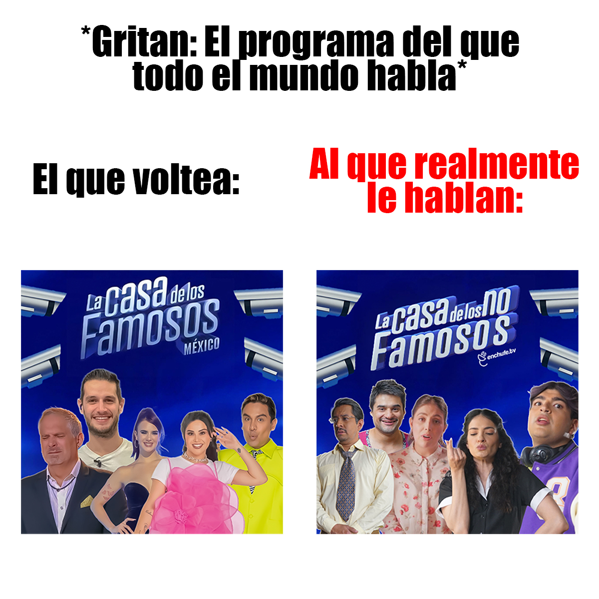 El programa del que todo el mundo habla 🗿
¿Ya viste nuestro nuevo sketch?
youtube.com/watch?v=wMtb2k…