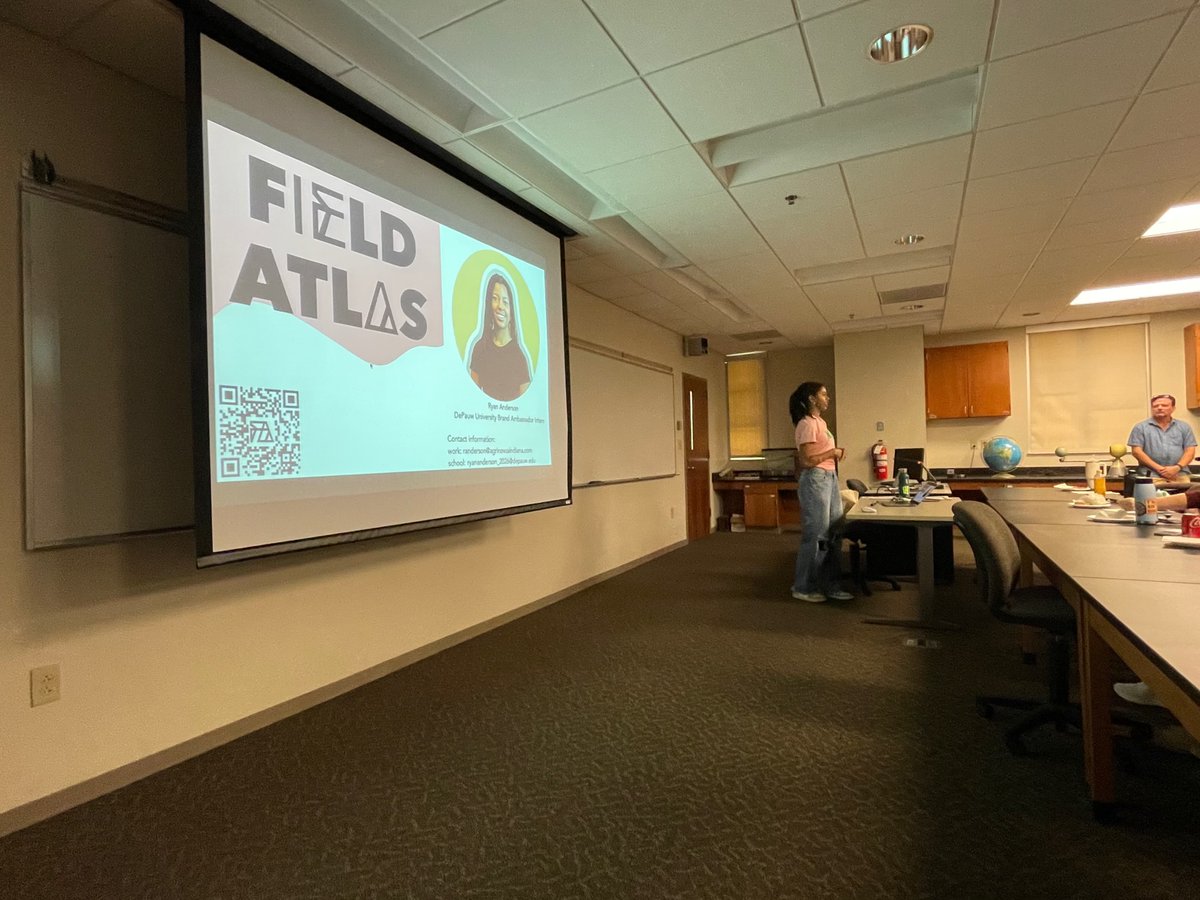 Environmental science is a key part of the #agbiosciences, a point emphasized by Ryan during her presentation to the Geosciences Department at DePauw. 

Discover how biology, sustainability + ecology work together to feed the world + protect the planet at myfieldatlas.com/careers