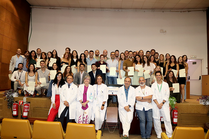 HUVMacarena's tweet photo. 🎉Hoy hemos despedido a los 51 #EIR que acaban de terminar su residencia en nuestro hospital. 
¡Gracias por todos estos años de esfuerzo, dedicación y entrega  🫶 !
📷https://t.co/WyNX7RVJEa

#DespedidaEIR2024 
#50HUVM https://t.co/uR0b3Cl1Bd
