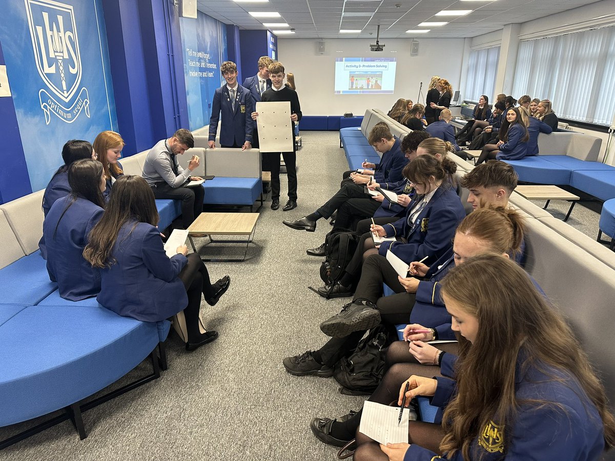 LHS Leadership Academy (@lhsleadershipac) on Twitter photo Well done to our excellent S6 Leadership team for running great leadership workshops today for our S6, S5 and S4 pupils 👏🏽😆!
Massive thank you to <a href="/Mrscarsonmods/">Mrs Carson</a> for organising! <a href="/LarbertHigh/">Larbert High School</a> <a href="/S6YearTeamLHS/">S6 Year Team</a> <a href="/S6Captains/">LHS Captains</a> #futureleaders Well done to our excellent S6 Leadership team for running great leadership workshops today for our S6, S5 and S4 pupils 👏🏽😆!
Massive thank you to <a href="/Mrscarsonmods/">Mrs Carson</a> for organising! <a href="/LarbertHigh/">Larbert High School</a> <a href="/S6YearTeamLHS/">S6 Year Team</a> <a href="/S6Captains/">LHS Captains</a> #futureleaders