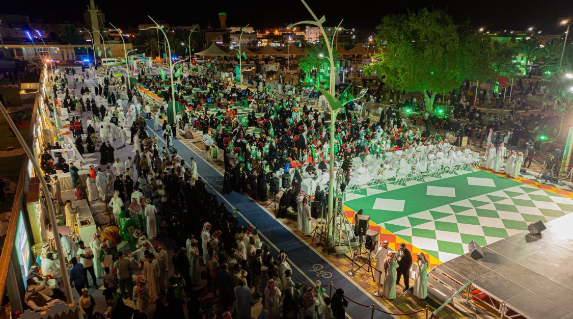 altemyat11's tweet photo. تشرفت هذا اليوم بحضور حفل اهالي محافظة دومة الجندل بمناسبة #اليوم_الوطني_السعودي94  🇸🇦
٩٤ عام من الأمن والأمان والمجد والتطور. https://t.co/Z7V0LuMgli