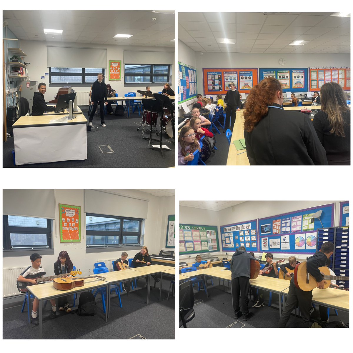 Huge welcome to our first group of Primary Tutor Group pupils who came to the @GlenifferHigh Music Dept today! 

What an incredibly busy department we had! Here’s to the next session!
See you all then! 🙌