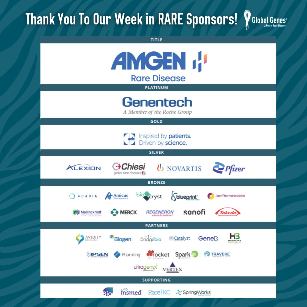 GlobalGenes's tweet photo. We are two days out before the start of Week in RARE! This event is made possible by the generous support of our sponsors - thank you! ✨ 

#WeekInRARE #RARESummit #RAREHealthEquity #GGSummit #GGSummit2024 #GlobalGenes #CareAboutRare #BeCounted #RAREX #RareDisease https://t.co/8ZQRKeuaFN