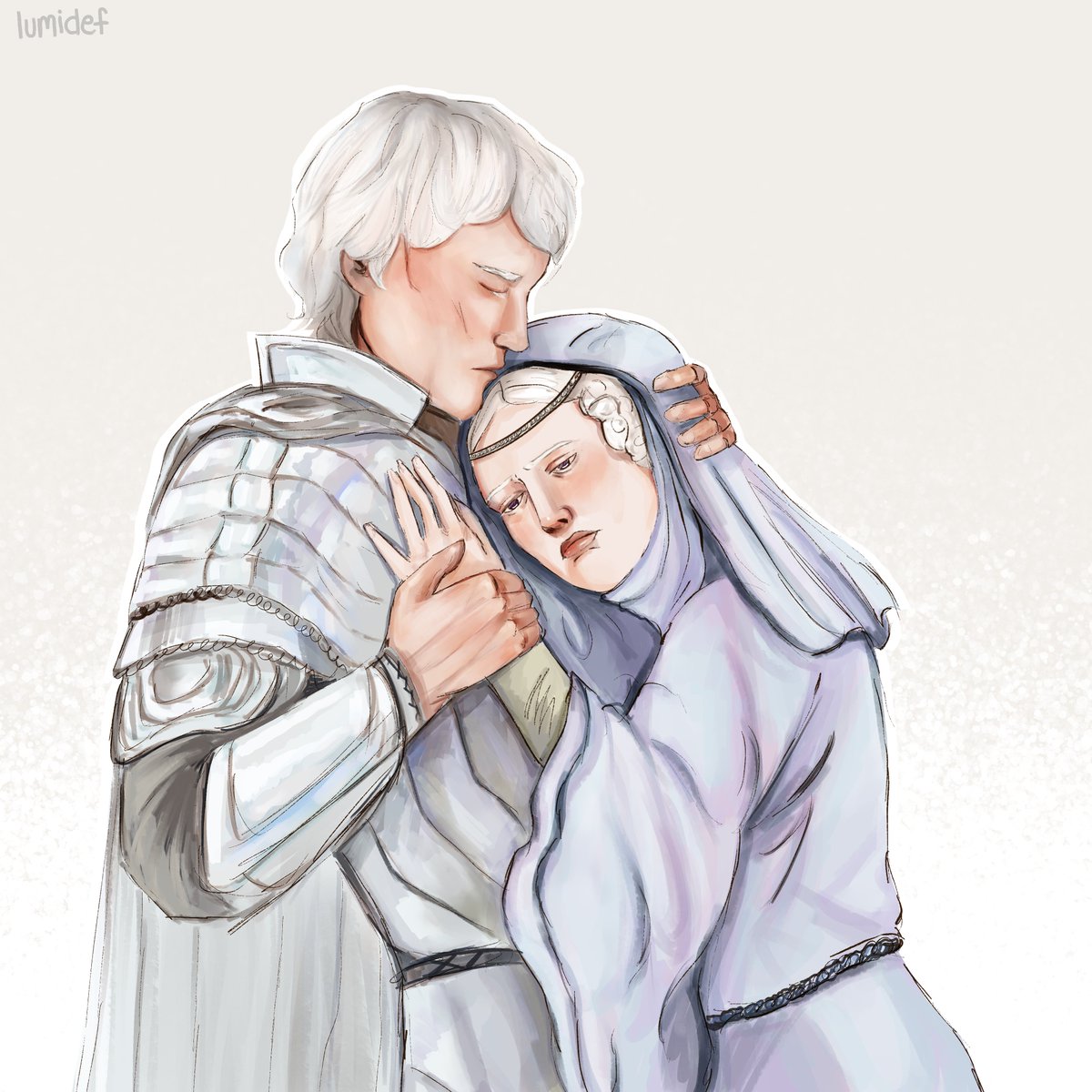 Queen Naerys and Aemon the Dragonknight

#asoiaf