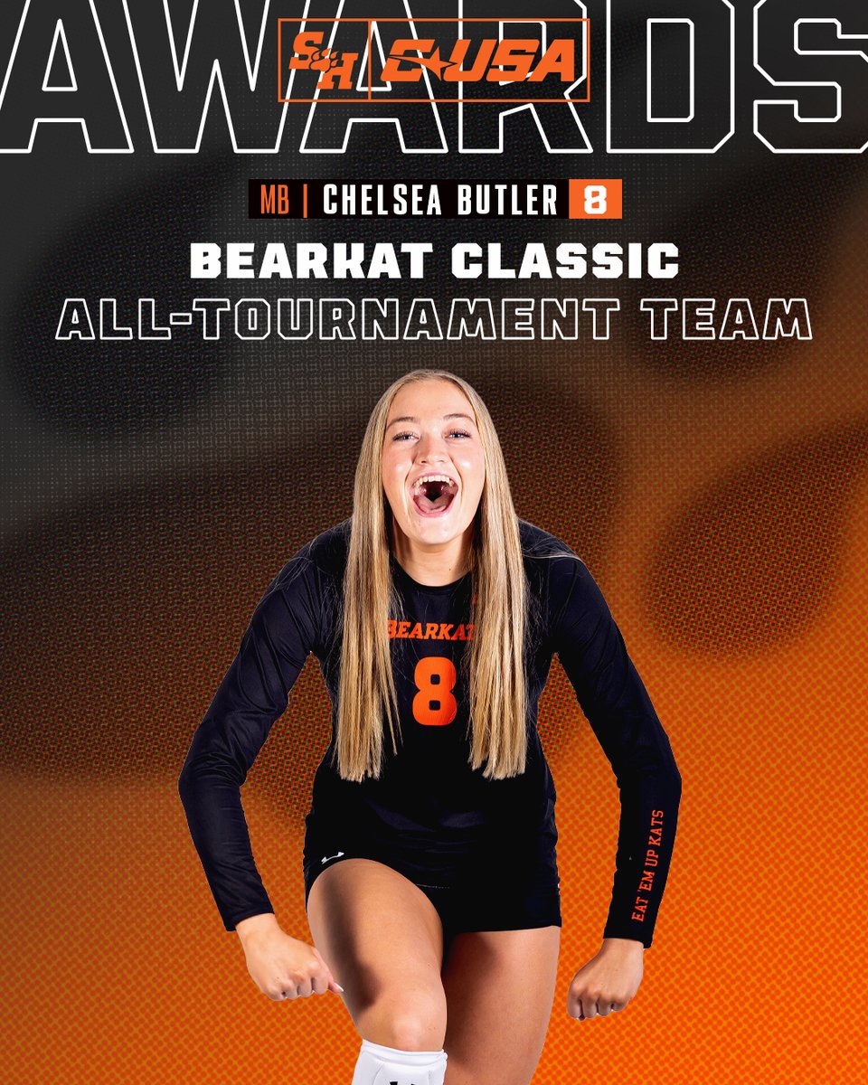 🥳 Congratulations to Lylah Washington and Chelsea Butler for being named to the All-Tournament Team at the Bearkat Classic this past weekend!

#EatEmUpKats