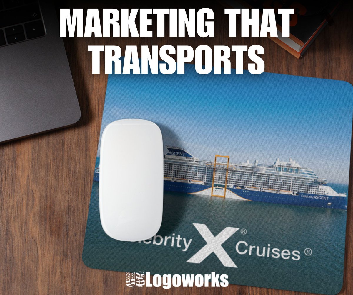 USLogoworks's tweet photo. One of the reasons promotional products are the most impactful method of advertising is that it instantly transports your audience to a time and place.

Let's work together on your next project to take your messaging to places you've only dared to imagine. sales@uslogoworks.com. https://t.co/gmuM6cPmCv