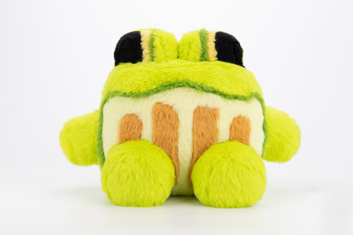 The Ribbits plushie is here!! Link below + in bio!