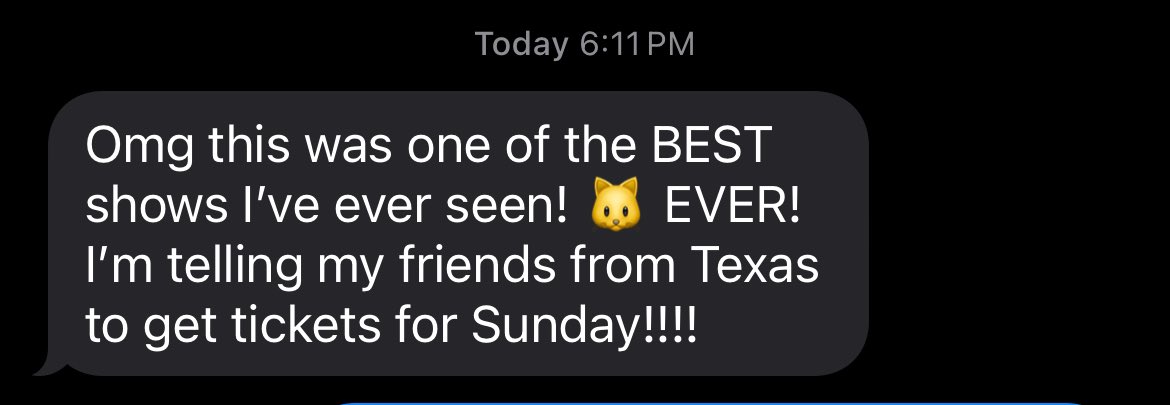 itsjeezloueez's tweet photo. Tonight is your LAST chance to see KATZ in #NewOrleans and the reviews are rolling in! RSVP before it’s too late: https://t.co/E8xIKVdy5i https://t.co/hz1aGZTZS1