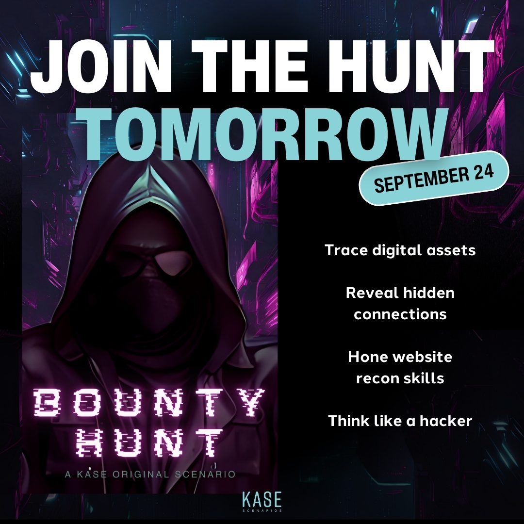 Orkla: Bounty Hunt launches TOMORROW at 9 AM EST 🔥

Get ready for our 1st cybersecurity-oriented scenario! Master these #OSINT skills &amp; more:

🌐 Trace digital assets
👤 Reveal hidden connections
🔍 Web recon skills
💻 Think like a hacker

Join the hunt: ow.ly/fo9s50TkNpw