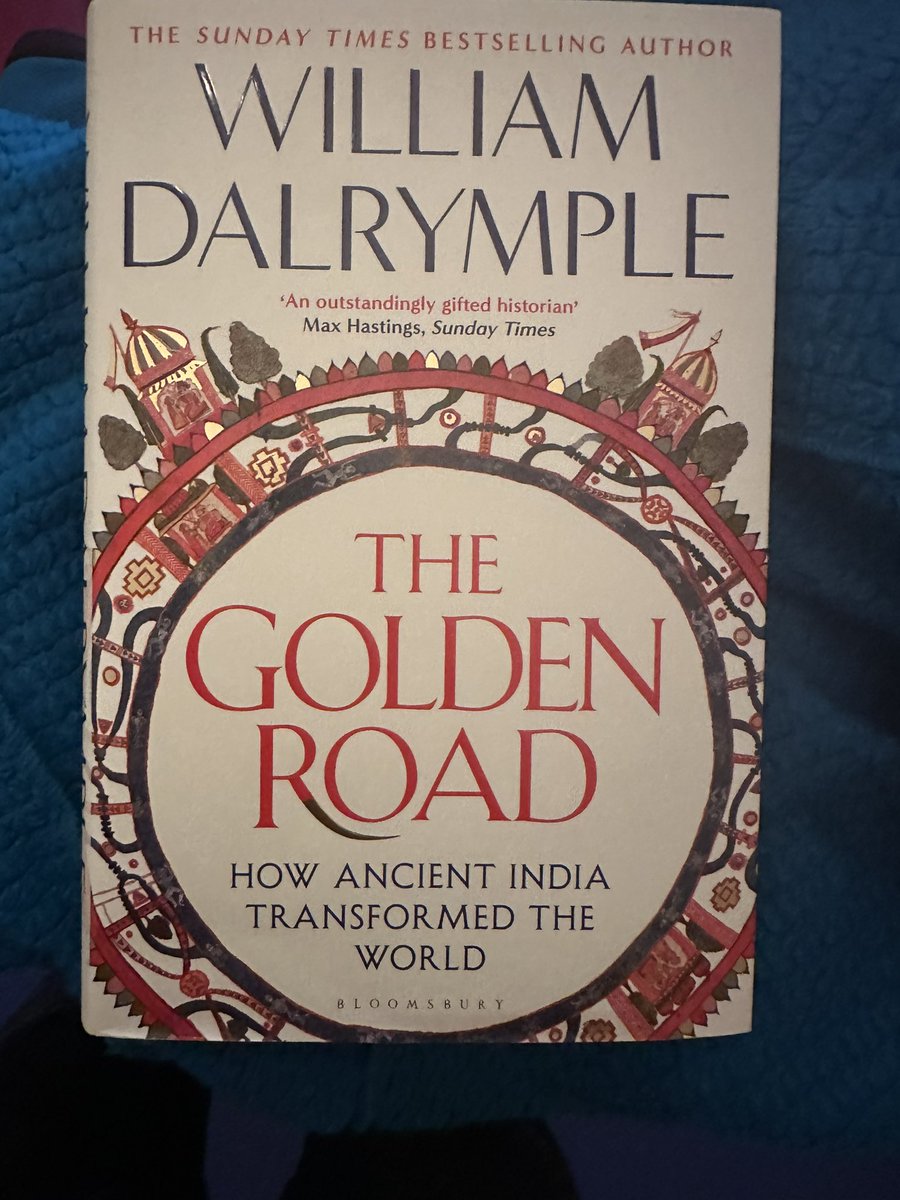 What to read on an eleven hour flight from Scotland to Hyderabad. No brainer really <a href="/DalrympleWill/">William Dalrymple</a>