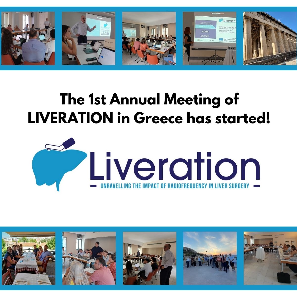 liverationEU's tweet photo. Today we have started the 1st Annual Meeting of LIVERATION, where all project partners have gathered to discuss the milestones achieved in our first year and planning the next steps. 🧑‍⚕️💡
#Liveration #Innovation #livercancer #LiverationAnnualMeeting2024 https://t.co/BqXWbVFA3i