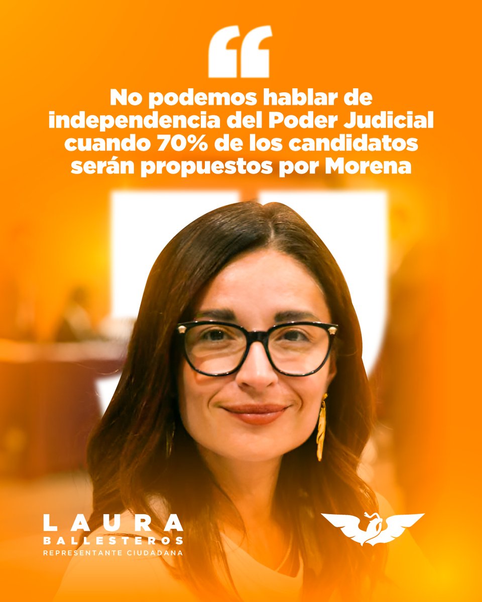 BancadaNaranjaD's tweet photo. Con la mal llamada #ReformaJudical, México no logrará tener el sistema judicial que necesita, ya que no toca a las fiscalías ni defensorías públicas.
Desde la #BancadaNaranja nos opusimos a esa reforma regresiva, que no hará nada para que tengamos acceso a la justicia. https://t.co/jbNxC31unn