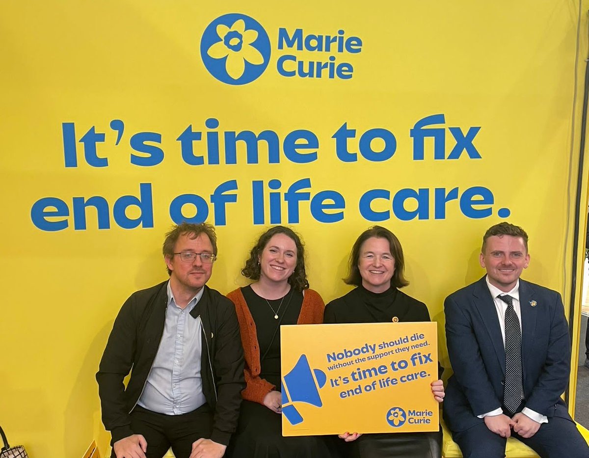 Marie Curie PA (@mariecuriepa) on Twitter photo That's a wrap on day 2 at #LabourConference in Liverpool! 💛
If you're here at <a href="/UKLabour/">The Labour Party</a> conference, come by stand D14 tomorrow 🗓️
You can meet the team and hear what you can do to make things better for your terminally ill and bereaved constituents 💪 That's a wrap on day 2 at #LabourConference in Liverpool! 💛
If you're here at <a href="/UKLabour/">The Labour Party</a> conference, come by stand D14 tomorrow 🗓️
You can meet the team and hear what you can do to make things better for your terminally ill and bereaved constituents 💪