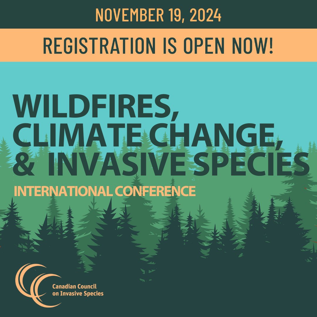 Registration is OPEN NOW for the Wildfires, Climate Change and Invasive Species International Conference!

eu1.hubs.ly/H0czyX10

Join us in exploring the complex interplay between wildfires, climate change, and invasive species, and in shaping solutions for a resilient future!
