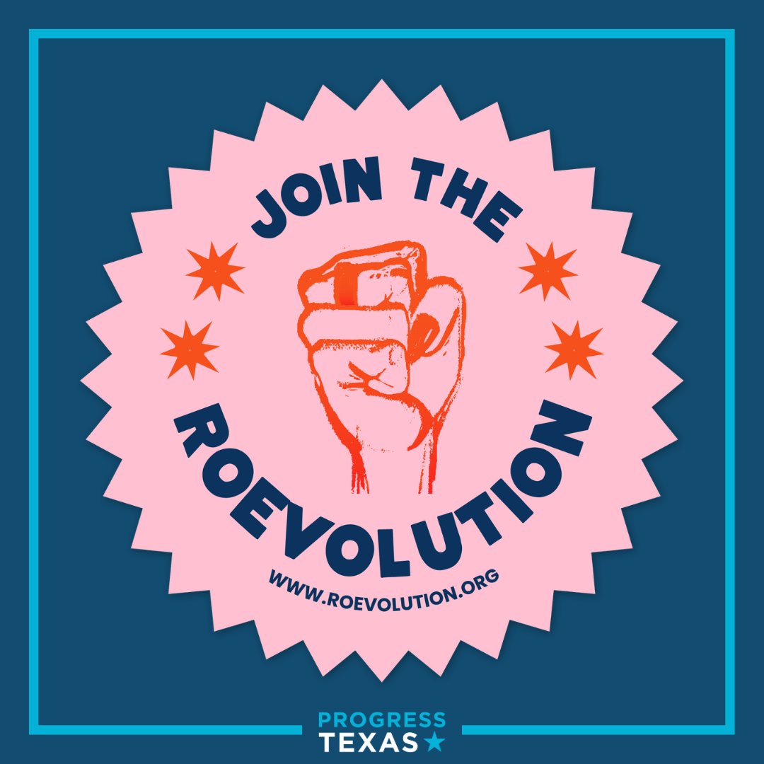 ProgressTX's tweet photo. Abortion is safe &amp; should be accessible and stigma-free for all. Support our work to help Texans turn their anger into action this election year. #ROEvolution
https://t.co/fbx5Xh7uwR https://t.co/YBn3BIO6w3