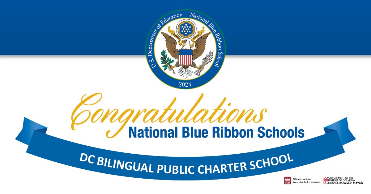 Congratulations Payne Elementary and <a href="/DCBilingual/">DC Bilingual PCS</a>, 2024 <a href="/NatlBlueRibbon/">National Blue Ribbon</a> Schools! This honor is based on exemplary high performance. Exemplary schools are in the top 15% of all public schools on state assessments in reading &amp; math and have the highest high school graduation rates.