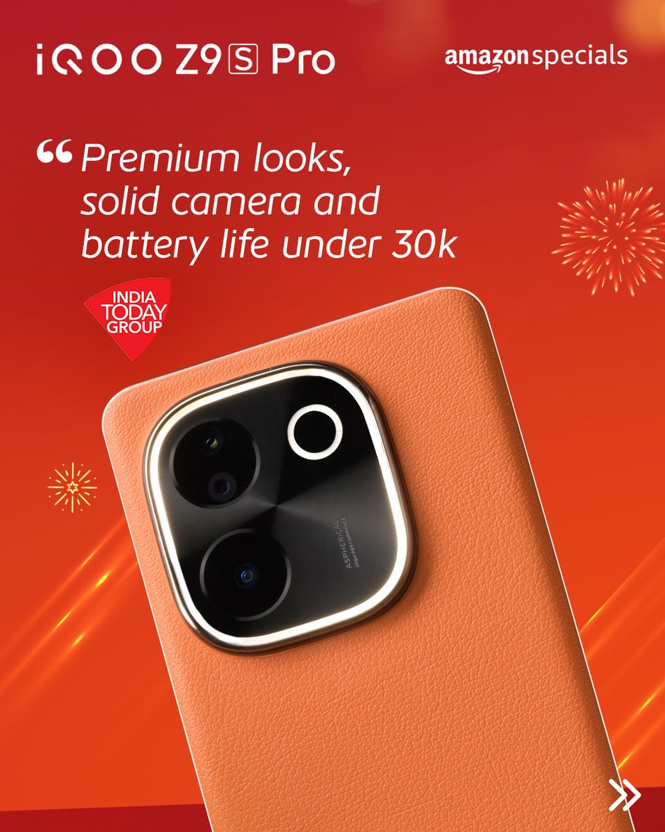 IqooInd's tweet image. Get ready to experience unmatched performance with the Snapdragon 7 Gen 3, and a stunning 50 MP Sony IMX 882 Camera. Unlock Fully Loaded deals during the #AmazonGreatIndianFestival starting at just ₹21,999* @amazonIN

Buy Now - amzn.to/3MOl6PK

*Inclusive of all taxes…