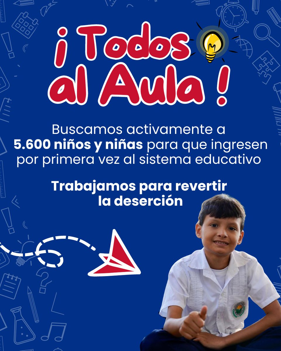 Trabajamos sin descanso por la educación y la niñez, ese es el camino al verdadero desarrollo.