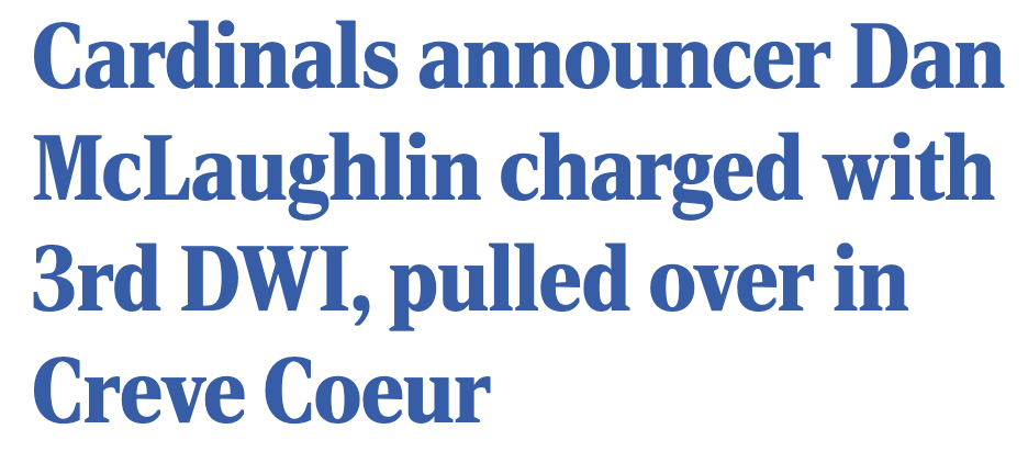 tbh4justice's tweet photo. Every time you see an irresponsible, unethical headline like this you should ask yourself why @STLPostDispatch doesn't add "US citizen" "homeowner" "parent" "christian" "patriot" or "capitalist" to headlines when other people are arrested. https://t.co/m0Yf9NShe3