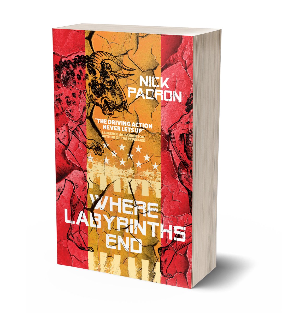 *Virgil Suarez, five times Pushcart Prize-nominatedWhere Labyrinths End by Nick Padron will keep you turning the pages with the kind of breathless abandon you'd feel if you ran with the bulls in Pamplona. As if Charles Willeford and Elmore Leonard had collaborated on a novel
