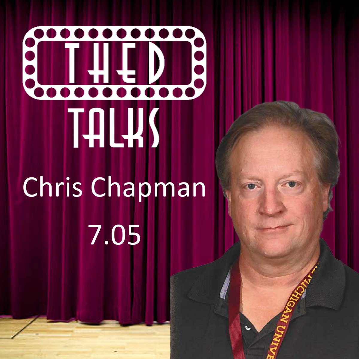This week Jimmy talks with Michigan auditorium manager and director Chris Chapman. He talks about the dangers of the one man show, competitive theatre festivals, and safety within our theatre programs. Available Wednesday!