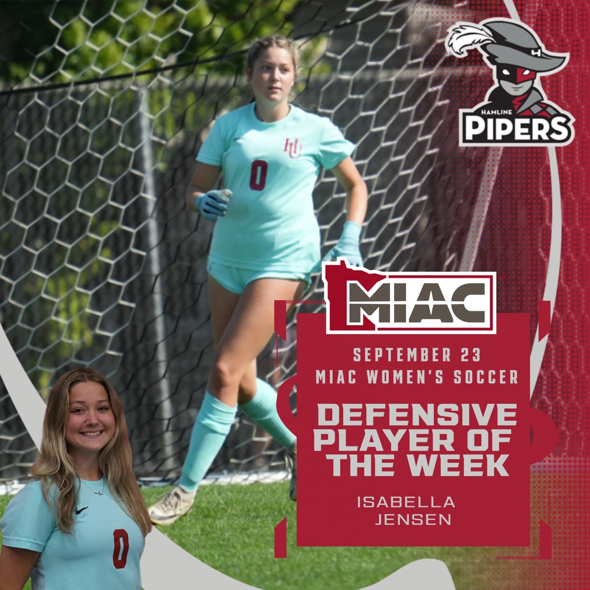 Hamline Athletics tweet media